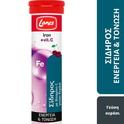 Lanes Iron + Vitamin C 20 Effer.Tabs