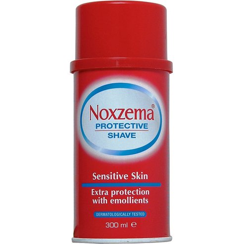 Noxzema Protective Shave Sensitive Пяна за бръснене за чувствителна кожа с овлажняваща система 300ml