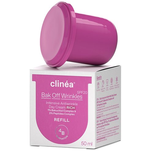 Clinea Bak Off Wrinkles Intensive Antiwrinkle Rich Day Cream Spf20, 50ml