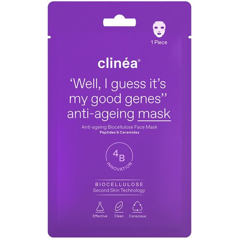 Clinea Anti-Ageing Biocellulose Face Mask 1 бр