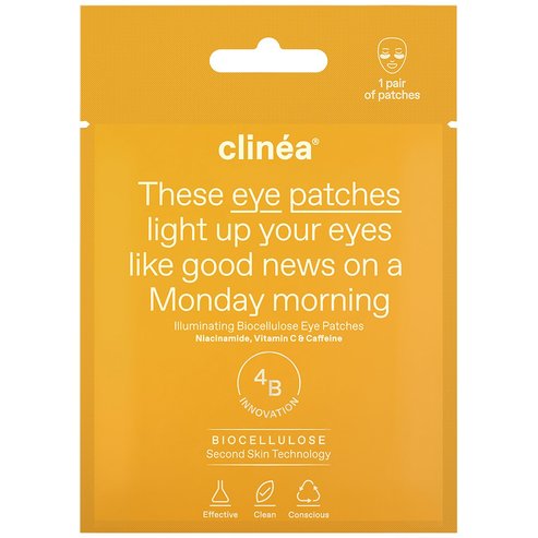 Clinea Illuminating Biocellulose Eye Patches 1 чифт