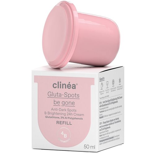 Clinea Gluta-Spots Be Gone Anti-Dark Spots & Brightening 24h Refill Cream 50ml