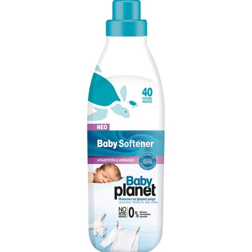 BabyPlanet Baby Softener Liquid Fabric Softener for Baby Clothes 900ml