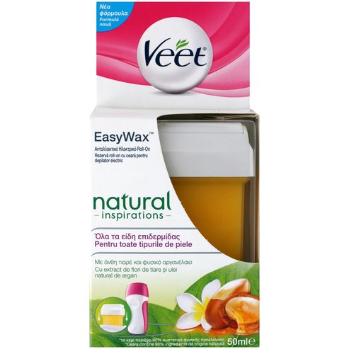 Veet EasyWax Natural Inspirations Резервна част за крака и ръце 50ml