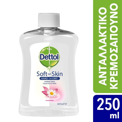 Dettol Заместващ крем сапун с лайка 250ml