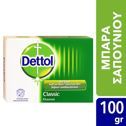 Dettol Classic антибактериален сапун  100g