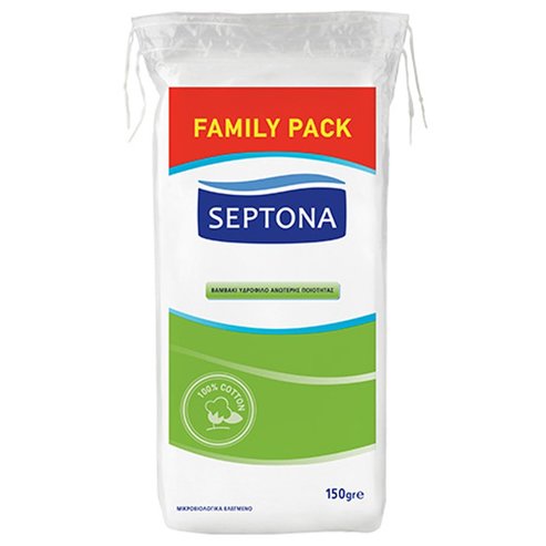 Septona Family Pack Superior Quality Cotton Wool Pleat 150g