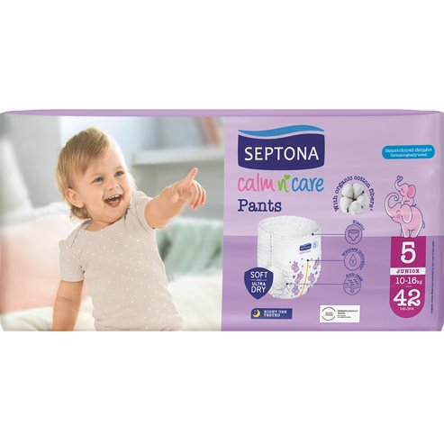 Septona Calm n\' Care Pants Junior No5 (10-16kg) 42 бр