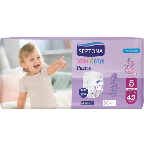 Septona Calm n\' Care Pants Junior No5 (10-16kg) 42 бр