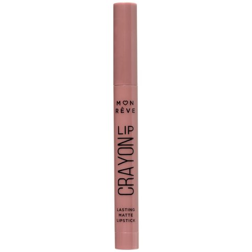 Mon Reve Lip Crayon Lasting Matte Lipstick 25g - 02 Brunt Lilac