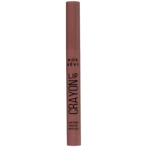 Mon Reve Lip Crayon Lasting Matte Lipstick 25g - 07 Milk Choco