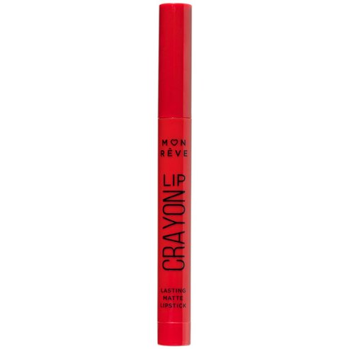 Mon Reve Lip Crayon Lasting Matte Lipstick 25g - 13 Flame