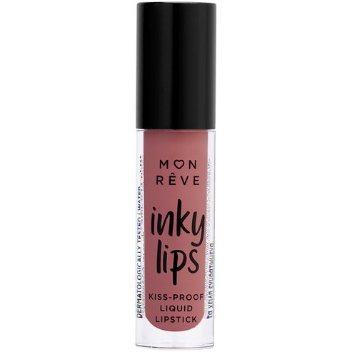 Mon Reve Inky Lips Kiss-Proof Liquid Matte Lipstick Изключително дълготрайно течно матово червило 4ml - 25
