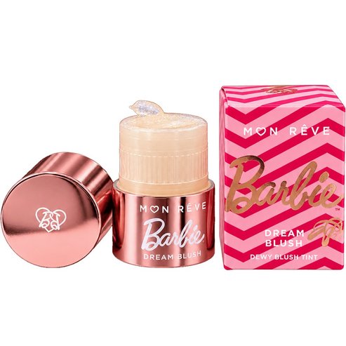 Mon Reve Barbie Dewy Dream Blush Tint Лек оцветяващ гел руж, който придава естествен цвят и свеж вид 10g - No.01 Enchanted