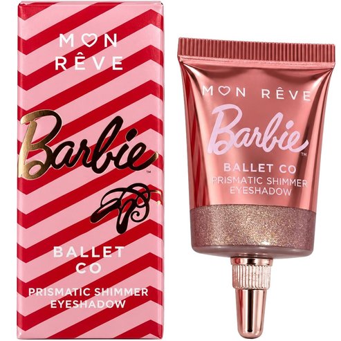Mon Reve Barbie Ballet CO Prismatic Shimmer Eye Shadow Течни сенки за очи с металически призматичен блясък 7.2ml - No.03 Pirouette
