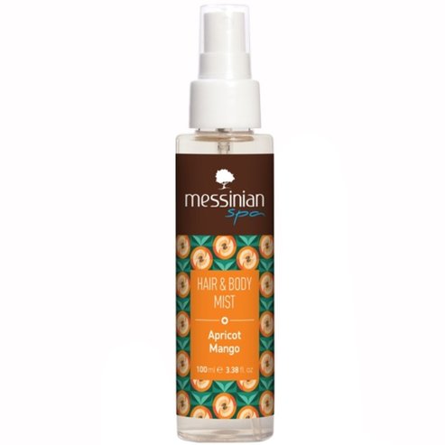 Messinian Spa Apricot & Mango Hair & Body Mist 100ml