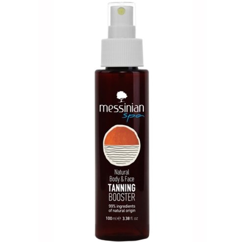 Messinian Spa Tanning Booster Natural Body & Face 100ml