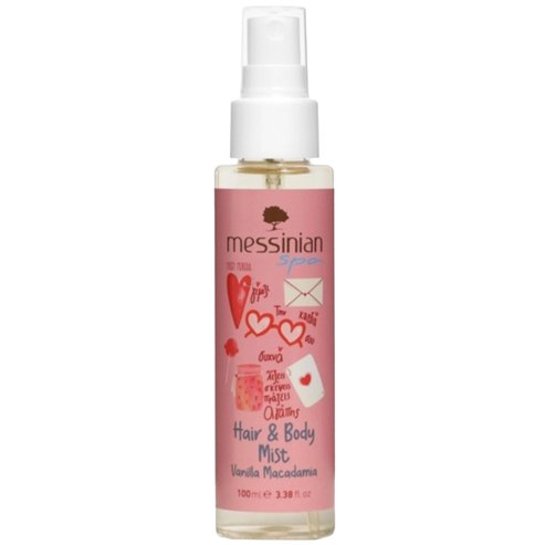 Messinian Spa Vanilla Macadamia Hair & Body Mist 100ml