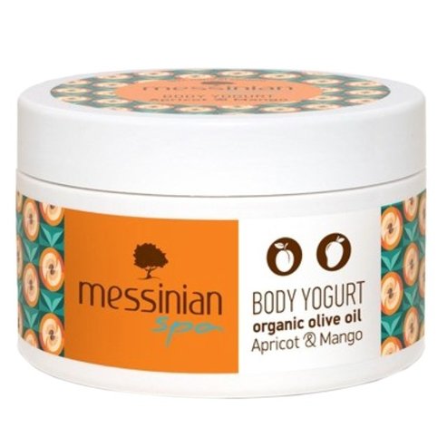 Messinian Spa Organic Olive & Apricot & Mango Body Yogurt 250ml