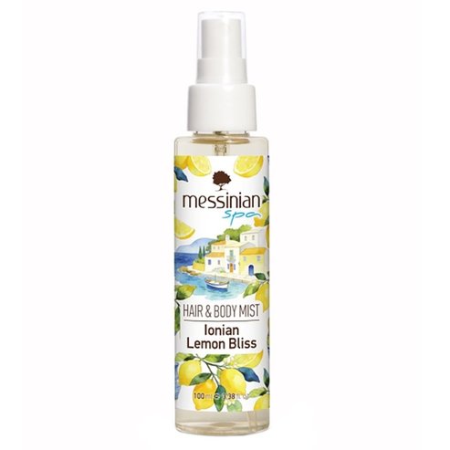 Messinian Spa Ionian Lemon Bliss Hair & Body Mist 100ml