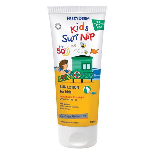 Frezyderm Kids Sun+Nip Spf50+, 175ml