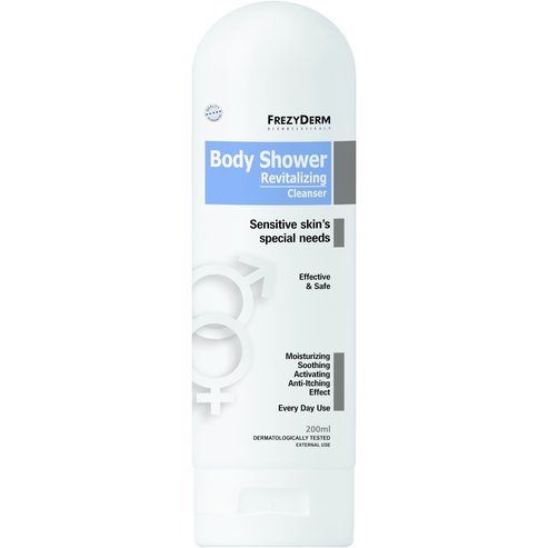 Frezyderm Body Shower Revitalizing Cleanser 200 ml Нежно почистване на тяло за всекидневна употреба
