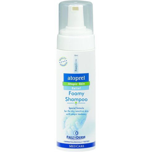 Frezyderm Atoprel Foamy Shampoo Специален Крем шампоан за  суха чувствителна кожа с атопично предразположение150ml