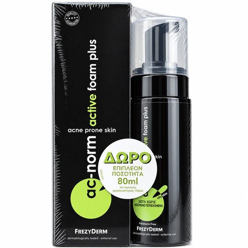 Frezyderm Promo Ac-Norm Active Foam Plus 230ml (150ml + 80ml)