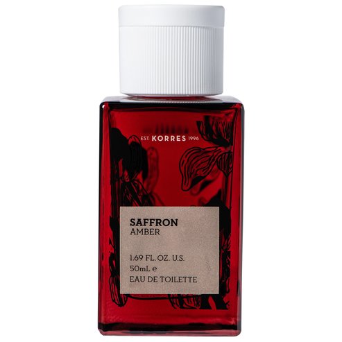 Korres Saffron Amber Eau De Toilette Дамски парфюм със сладки, топли нотки, които подчертават женствеността 50ml