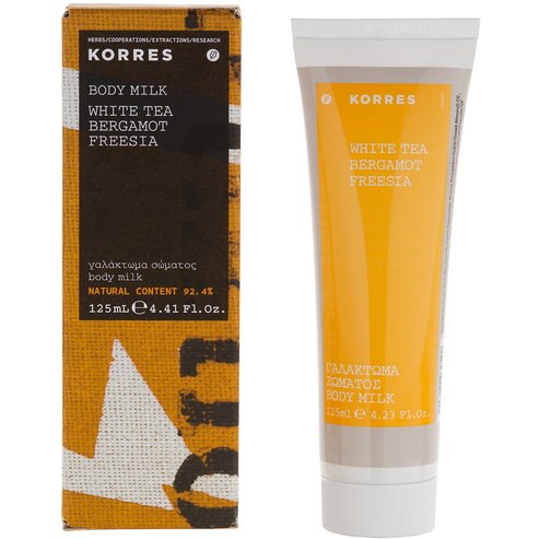 Korres Бял чай_ бергамот_Фрезия Body Milk 125ml