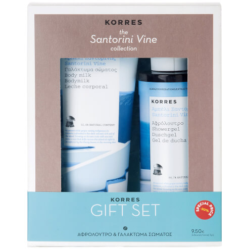 Korres Сет Душ Гел с Лоза от Санторини 250ml+Мляко за Тяло 200 ml