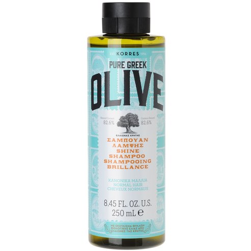 Korres Pure Greek Olive Шампоан за Блясък за Нормална Коса 250ml