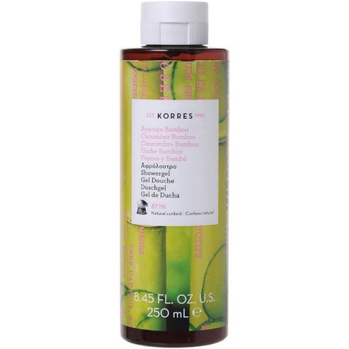 Korres Cucumber Bamboo Shower Gel 250ml