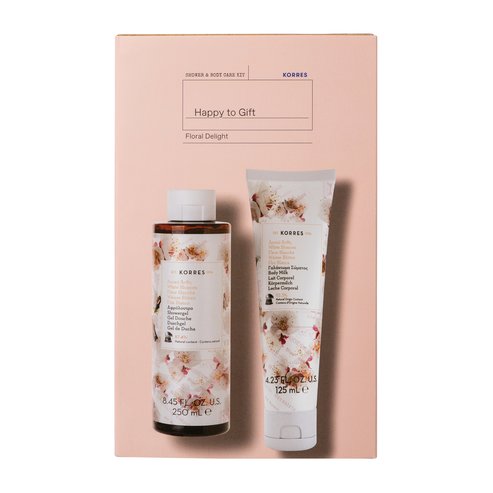 Korres Promo Floral Delight White Blossom Showergel 250ml & White Blossom Мляко за тяло 125ml на специална цена
