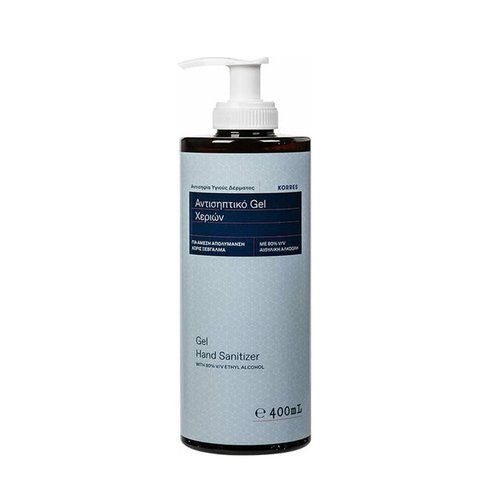 Korres Gel Sanitizer за ръце Алкохолен антисептик за ръце под формата на гел 400ml