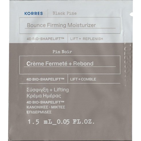 Korres проба Black Pine Bounce Firming Moisturizer Day Cream 1.5ml