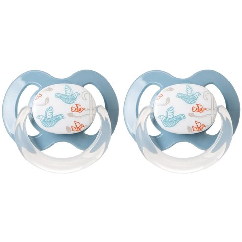 Korres Orthodontic Silicone Soothers 6-18m 2 бр