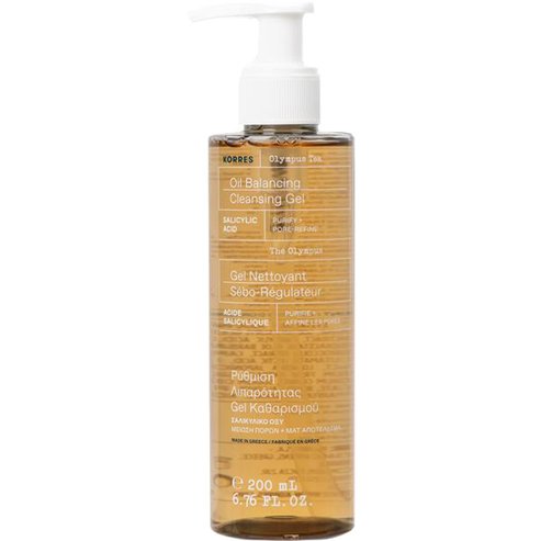 Korres Oil Balancing Cleansing Gel Olympus Tea - 200ml