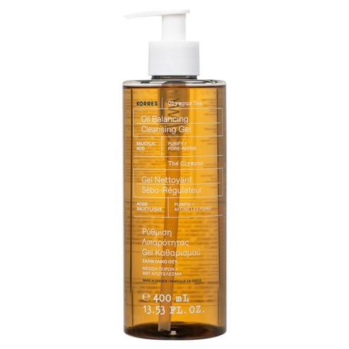 Korres Oil Balancing Cleansing Gel Olympus Tea - 400ml