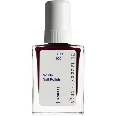 Korres No No Nail Polish 11ml - 59 Burgundy Red