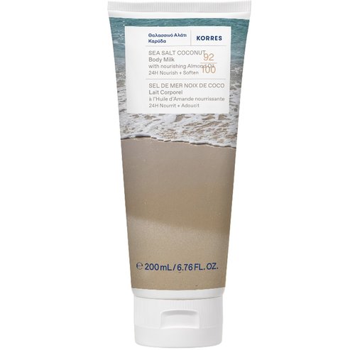 Korres Sea Salt Coconut & Nourishing Almond Oil Body Milk 200ml