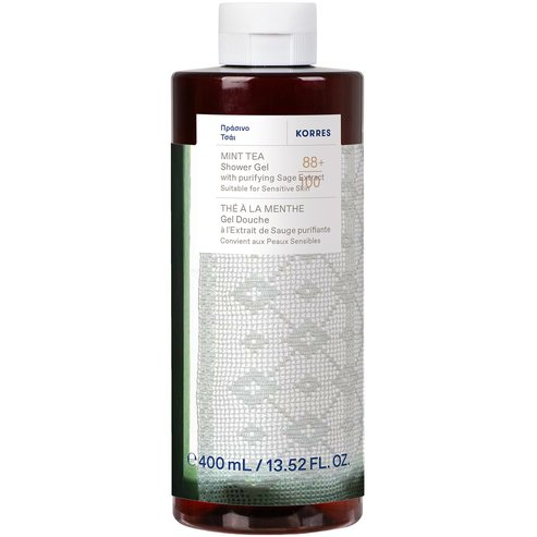 Korres Renewing Body Cleanser Mint Tea Shower Gel 400ml
