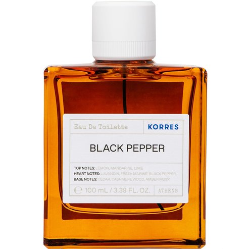 Korres Black Pepper Eau de Toilette Мъжки аромат с топли, пикантни и дървесни нотки 100ml