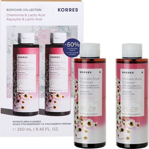 Korres Promo Intimate Area Cleanser 500ml (2x250ml)