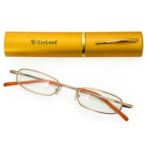 Eyelead Pocket P 203 Джобни очила за четене злато, с метална рамка