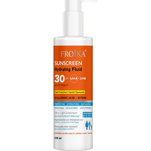 Froika Sunscreen Hydrating Fluid Spf30, 250ml