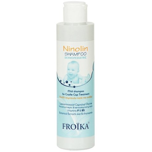 Froika Ninolin Dermopediatric Shampoo Нежен бебешки шампоан против пърхот, подходящ за сух или мазен скалп 125ml