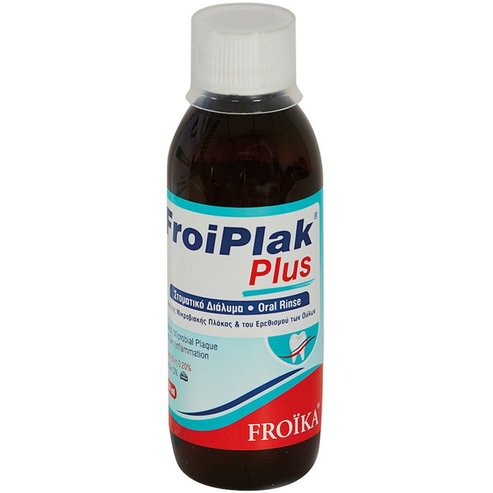 Froika Froiplak Plus Anti-Odor Action Oral Rinse Вода за уста против зъбна плака и раздразнение на венците 250ml