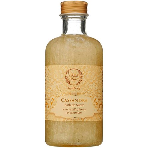 Fresh Line Royal Beauty Cassandra Bath de Sucre Луксозен Душ-гел Касандра с Копринена Текстура и Чувствен, Сладък Аромат 200ml