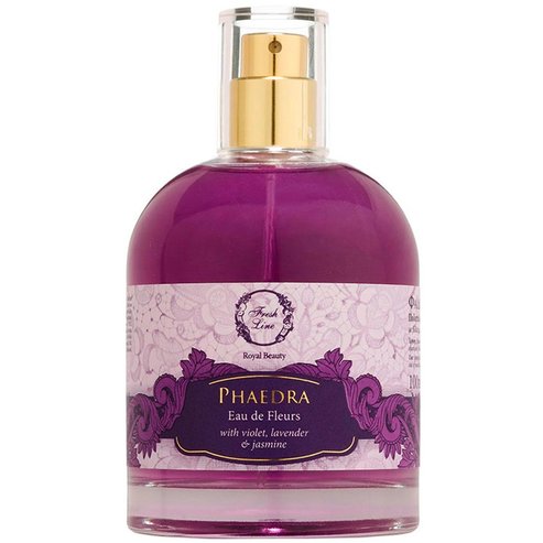 Fresh Line Royal Beauty Phaedra Eau de Fleurs Splash Луксозен Аромат за Тяло Федра с Нотки Виолетка, Лавандула & Жасмин за Усещане за Спокойствие & Вечна Елегантност 100ml